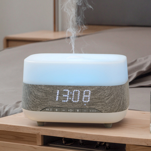 Özelleştirilebilir elektrikli iki sıvı Aroma YAYICI uçucu yağlar BT hoparlör susuz otel ev kullanımı App kontrollü LED ışık büyük - Product Image 3