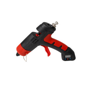 <span class=keywords><strong>Pistolet</strong></span> à <span class=keywords><strong>colle</strong></span> chaude sans fil rechargeable en plastique personnalisé de 20 W avec bâtons de <span class=keywords><strong>colle</strong></span> de 7 mm pour le bricolage - Product Image 1