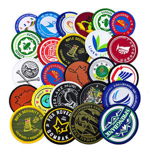 カスタム環境にやさしい3Dシェニール刺繍ロゴ帽子パッチパーソナライズ花ハート形バッグ用 - Product Image 2