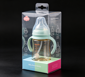 Custom <b>Clear</b> PVC <b>Box</b> Transparent Plastic Folding <b>Gift</b> <b>Box</b> Candy Toy Display Packaging <b>Box</b> - Product Image 4