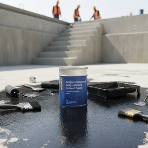<span class=keywords><strong>Membrana</strong></span> Elástica Impermeable de Poliuretano W-01, Resistente a Químicos, a Base de Solvente PU, <span class=keywords><strong>para</strong></span> <span class=keywords><strong>Piscinas</strong></span> - Product Image 1