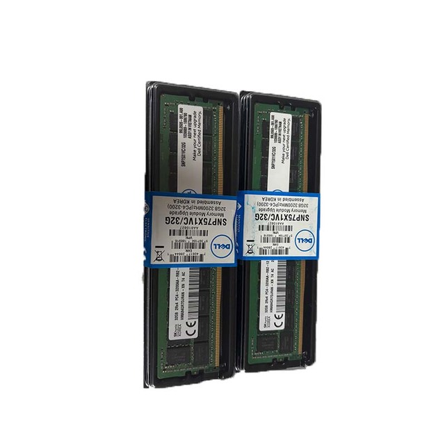 Dell ECC 32gb 2RX4 DDR4 RDIMM 3200MHz PC4-25600 Ram Server Memory