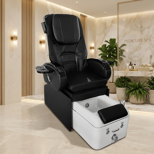 Nail Salon Pedicure <b>Chair</b> With Foot Massage <b>Electric</b> <b>Reclining</b> Foot Spa Furniture Custom Color Foot Massage Pedicure Spa <b>Chair</b> - Product Image 1
