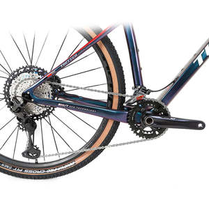 Juego de Bicicleta de Montaña MTB M8100 Directo de Fábrica, 2*12 Velocidades, Suspensión de Aire, 29 Pulgadas, Fibra de Carbono, Color Rojo Holográfico, Unisex - Product Image 2