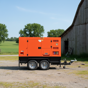 Generatore Diesel Silenzioso Portatile Mobile Cummins 10Kw 20Kw 25Kva 30Kva 50Kva 75Kva 100Kva 120Kva 150Kva - Produttore - Product Image 3