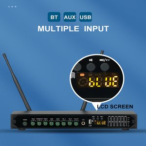 Micrófono Inalámbrico UHF <span class=keywords><strong>de</strong></span> Solapa Recargable con Batería Integrada, Ecualizador Gráfico, Cancelación <span class=keywords><strong>de</strong></span> Ruido y <span class=keywords><strong>Diseño</strong></span> Ligero - Product Image 2