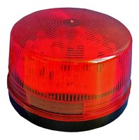 12/24/220V Led rojo Flash sirena luz de seguridad alarma estroboscópica lámpara de alarma de advertencia YET627
