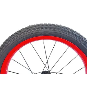 공장 16*1.95 전기 팻 자전거 타이어 16 인치 MTB 자전거 앞 뒷바퀴 미끄럼 방지 비 눈 박힌 플랫 자전거 타이어