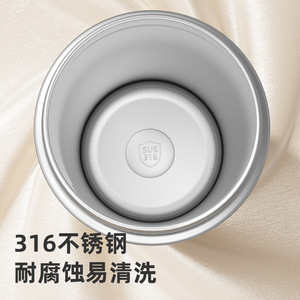 Cốc cách nhiệt phong cách mới dễ thương cốc nước thẩm mỹ cao cốc cà phê bằng thép không gỉ cốc cốc hoạt hình cầm tay dung tích lớn - Product Image 3