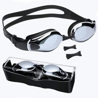 Fma — lunettes de natation anti-brouillard étanches, miroir de protection contre les uv, pour la natation