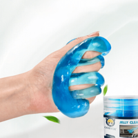 GORVIA J401 Gel Nettoyant Multi-Usages pour l'Élimination de la Poussière pour l'Intérieur de Voiture, Tableau de Bord, Grilles d'Aération, Clavier, Ordinateur Portable, Électronique – Gel Nettoyant en Gelée de Qualité Supérieure