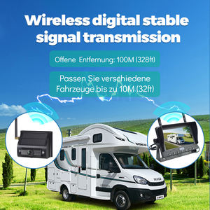 Caméra de recul <span class=keywords><strong>sans</strong></span> <span class=keywords><strong>fil</strong></span> magnétique 4g Solar 360 Caméra de recul de voiture avec écran Caméra de recul <span class=keywords><strong>sans</strong></span> <span class=keywords><strong>fil</strong></span> pour camions - Product Image 4