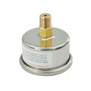 เกจวัดความดันสแตนเลสกึ่งเชื่อมต่อด้านล่าง<span class=keywords><strong>100</strong></span> <span class=keywords><strong>PSI</strong></span> สำหรับโรงงานผลิต - Product Image 6