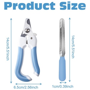 เครื่องตัดเล็บสัตว์เลี้ยงคุณภาพสูง ทำจากสแตนเลส สำหรับสุนัขและแมว - Product Image 4