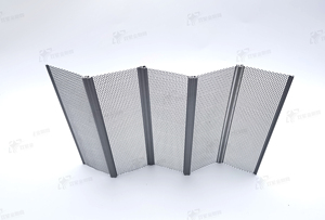 Squisito artigianato in alluminio pieghevole porta a schermo foglio di ventilazione, illuminazione diurna e addio a zanzare e mosche - Product Image 3