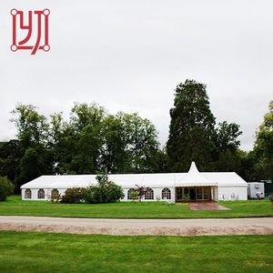 Carpa de Boda Impermeable de Guangzhou, 15x15, Cubierta de PVC Blanca, Carpa Comercial Resistente - Product Image 3