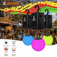 Système de levage motorisé pour boule cinétique LED RGBW DMX512, éclairage de scène pour concerts, églises, théâtres