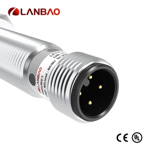 Capteur de proximité inductif 3/4 fils 4 mm PNP NC 10-30 V avec boîtier nickel-cuivre, montage encastré, détection étendue - Product Image 3