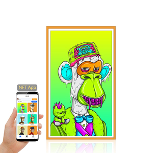 Wholesale Wall Mount 32 Inch <b>Large</b> Screen WIFI 2K Nft Digital <b>Frame</b> Nft Display for Intelligent Art museum - Product Image 4
