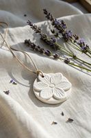 Tablette de plâtre aromatique blanche à suspendre, diffuseur d'huiles essentielles en gypse avec logo personnalisé, pierre parfumée pour cadeau