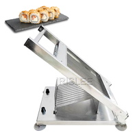 Rouleau de sushi rond faisant la découpeuse de trancheuse de sushi de viande riz
