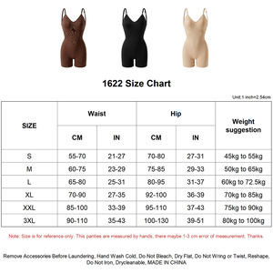 批发 S <span class=keywords><strong>M</strong></span> L XL 2XL 3XL 带徽标定制女式无缝提臀健身塑身衣高腰收腹塑形连体衣 - Product Image 2