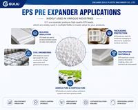 Machine automatique de pré-expansion de billes de mousse EPS en lots avec machine d'expansion de matières premières EPS essentielles