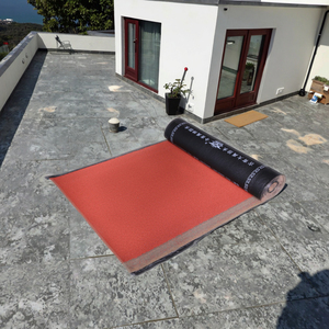 Membrana <span class=keywords><strong>Impermeable</strong></span> Moderna de Betún <span class=keywords><strong>Rojo</strong></span> SBS de 3 mm de Espesor, Duradera, para Techos Inclinados, Baños y Almacenes - Product Image 4