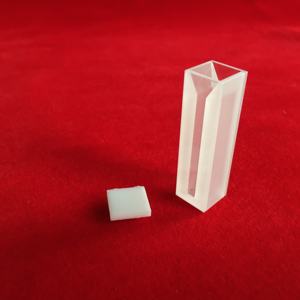Espectrofotômetro Fluxo Através Micro Fluorescência Célula De Quartzo Clara Cuvette De Vidro De Quartzo - Product Image 2