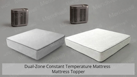 Couverture de matelas à double zone de température avec oxygène doux et circulation d'eau pour centre de bien-être, oxygénothérapie et repos confortable