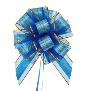 Gran brillante flor tridimensional <span class=keywords><strong>regalo</strong></span> <span class=keywords><strong>de</strong></span> Navidad embalaje corteza tirar cinta al por mayor <span class=keywords><strong>de</strong></span> fabricantes estilo Floral - Product Image 4