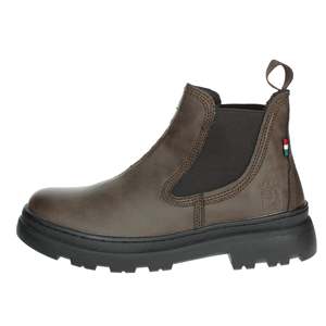 Bottes mi-hautes pour homme, marron, taille 45, talon haut, style Martin - Product Image 1