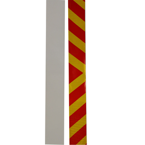 Material PET, Tira Reflectante Brillante de PVC con Diseño de Chevron para Vehículos - Product Image 6