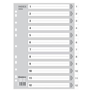 กระดาษอินเด็กซ์คอมิกซ์ A4 11 รู 12 หน้า แฟ้มใส่เอกสาร IX894 - Product Image 5