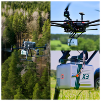 Scanner laser LiAir X3-H 28 W en stock, LiDAR360 Slam de post-traitement haute précision, GNSS RTK 32 canaux, portée 190-450 m, 1,2 kg