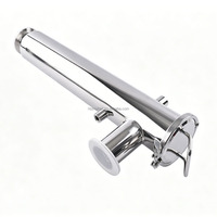 Filtre HUANZHENG CDU pour unité de distribution de refroidissement liquide de centre de données AI, en acier inoxydable sanitaire SS316L, 5 GPM, 150 PSI, 25