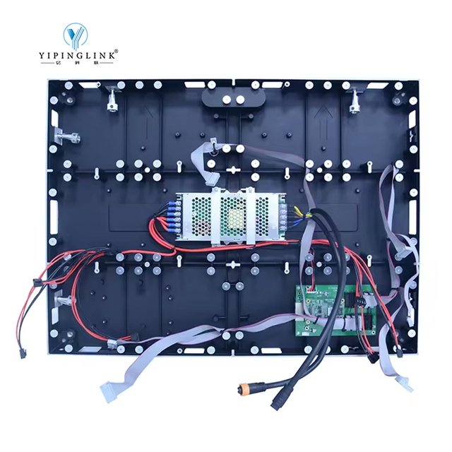 Front Service Maintenance 640*480mm Die-casting Aluminum Lightweight Indoor Empty LED Display Screen Cabinet