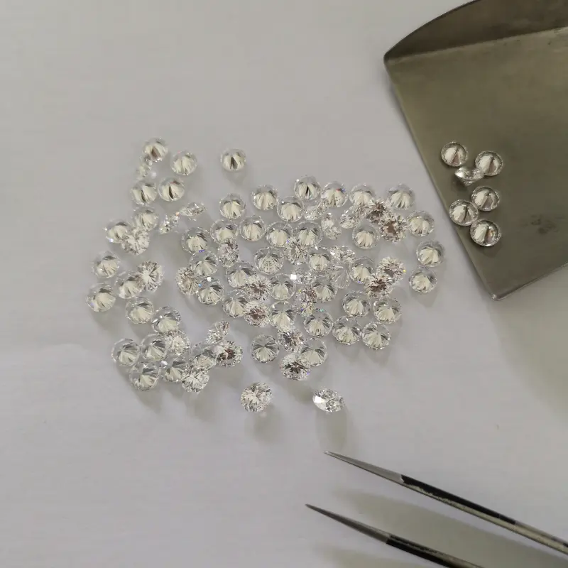 1〜3カラットのラボで作成されたhphtラフダイヤモンド婚約結婚式の誕生日素敵なギフトリングネックレス生ダイヤモンドノーカット石