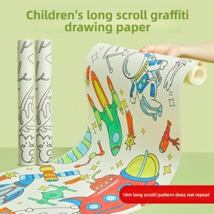 Rollo de Papel Gigante <span class=keywords><strong>para</strong></span> <span class=keywords><strong>Colorear</strong></span> <span class=keywords><strong>para</strong></span> Niños, Póster de <span class=keywords><strong>Animales</strong></span> <span class=keywords><strong>Marinos</strong></span> <span class=keywords><strong>para</strong></span> Pintar, Mapa <span class=keywords><strong>para</strong></span> <span class=keywords><strong>Colorear</strong></span> de Pared o Piso, Juguete de Regalo - Product Image 4