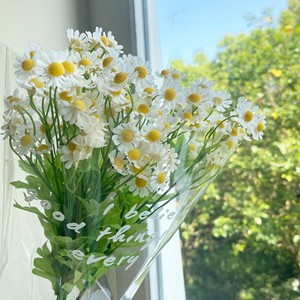Fiori di Camomilla Artificiali di Alta Qualità, 30 Teste, Piccolo Bouquet di Margherite per Decorazione Soggiorno, Fiori di Crisantemo Finti - Product Image 2