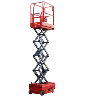 3,9m (13ft) 300kg (660lbs) Tragfähigkeit Mini Selbstfahrende JLG 3-4,8m Höhenarbeitsbühne für Bauarbeiten Elektrisch Betrieben