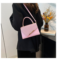 Vente Chaude Sacs à Main Carrés en PU All-Match Tendance Bandoulière Messager pour Femmes Grande Capacité