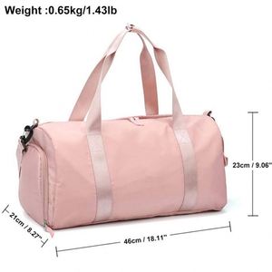 Sac de voyage pliable unisexe imperméable et léger pour le sport, le week-end, le fitness, la nuit, sac de sport pour femme - Product Image 4
