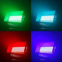Светодиодный матричный светильник для улицы 48*20W RGBW 4-в-1, IP65, DMX512, с независимым управлением по восьми сегментам, алюминиевый корпус, высокий CRI 90