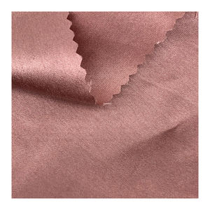 A223 all'ingrosso tessuto di raso crêpe Plain Like-tessuto di seta tinto 100% poliestere tessuto di seta per il vestito in magazzino - Product Image 3