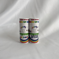 Tube en papier de luxe haut de gamme, écologique, recyclable, fait main, pour parfum solide, cosmétiques et baume à lèvres