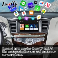 صندوق واجهة Lsailt لاسلكي يعمل بنظام أندرويد للسيارات لمرآة دعم نظام carintouch Infiniti QX60