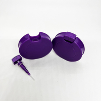 OEM OEM OEM OEM Flacon pulvérisateur de parfum coloré de 12 ml à remplissage par le bas, très populaire / Fabricant d'atomiseurs de parfum couleur violette / Vente en gros