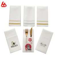 Serviette en papier jetable, vente en gros, 1 pli, accepte les serviettes de table jetables personnalisées, serviettes en papier doux et absorbant