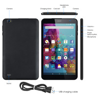 Hot 8 pouces Dode Core 3G Mobile Tablet PC Original 4000mAh Android 11.0 2G + 32G Dual SIM 2GB Capacité de mémoire Nouveau produit en stock